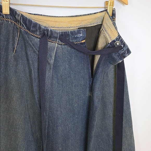Vintage denim high/low skirt - Picture 7 of 8